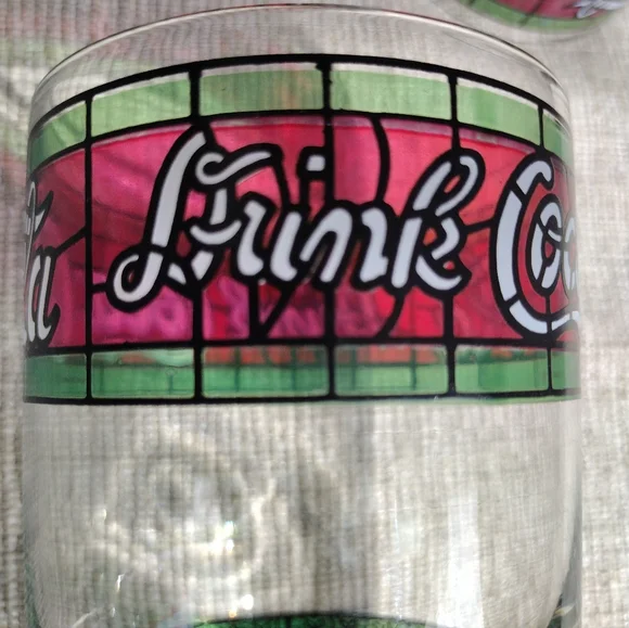 Vintage Coca-Cola Glasses Set Of 4 - Picture 3 of 9